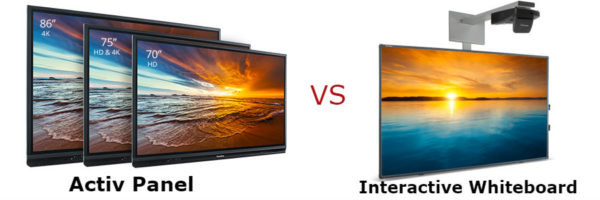 ActivPanel vs Interactive white board