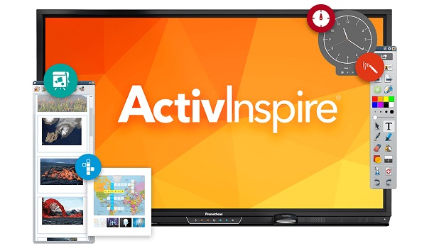 Promethean ActivInspire on the Promethean Activpanel