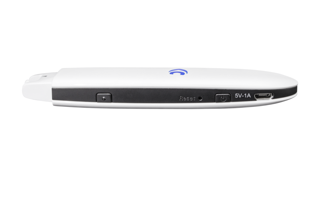 A Promethean activpanel on a black background.