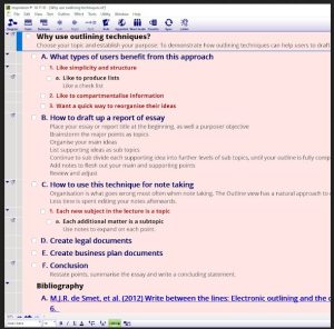 PLAN & ORGANIZE WRITTEN WORK